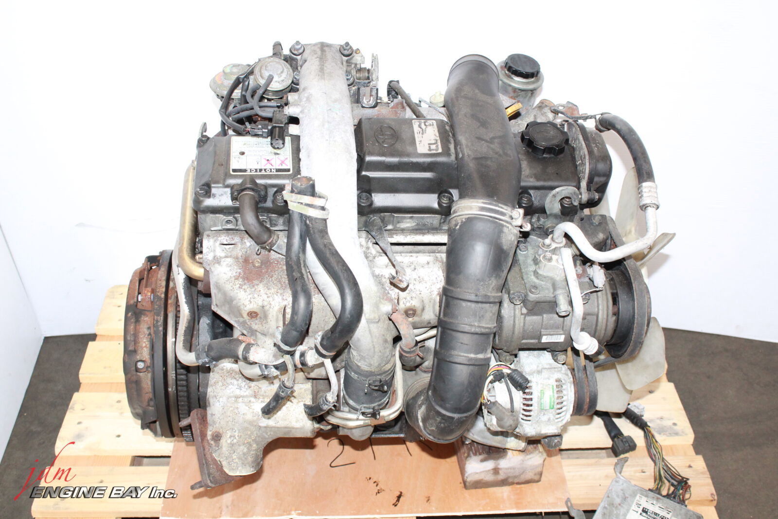 Toyota 1KZ-TE Engine Turbo Diesel JDM 1KZTE Engine JDM 1KZ 3.0L ENGINE ONLY ECU